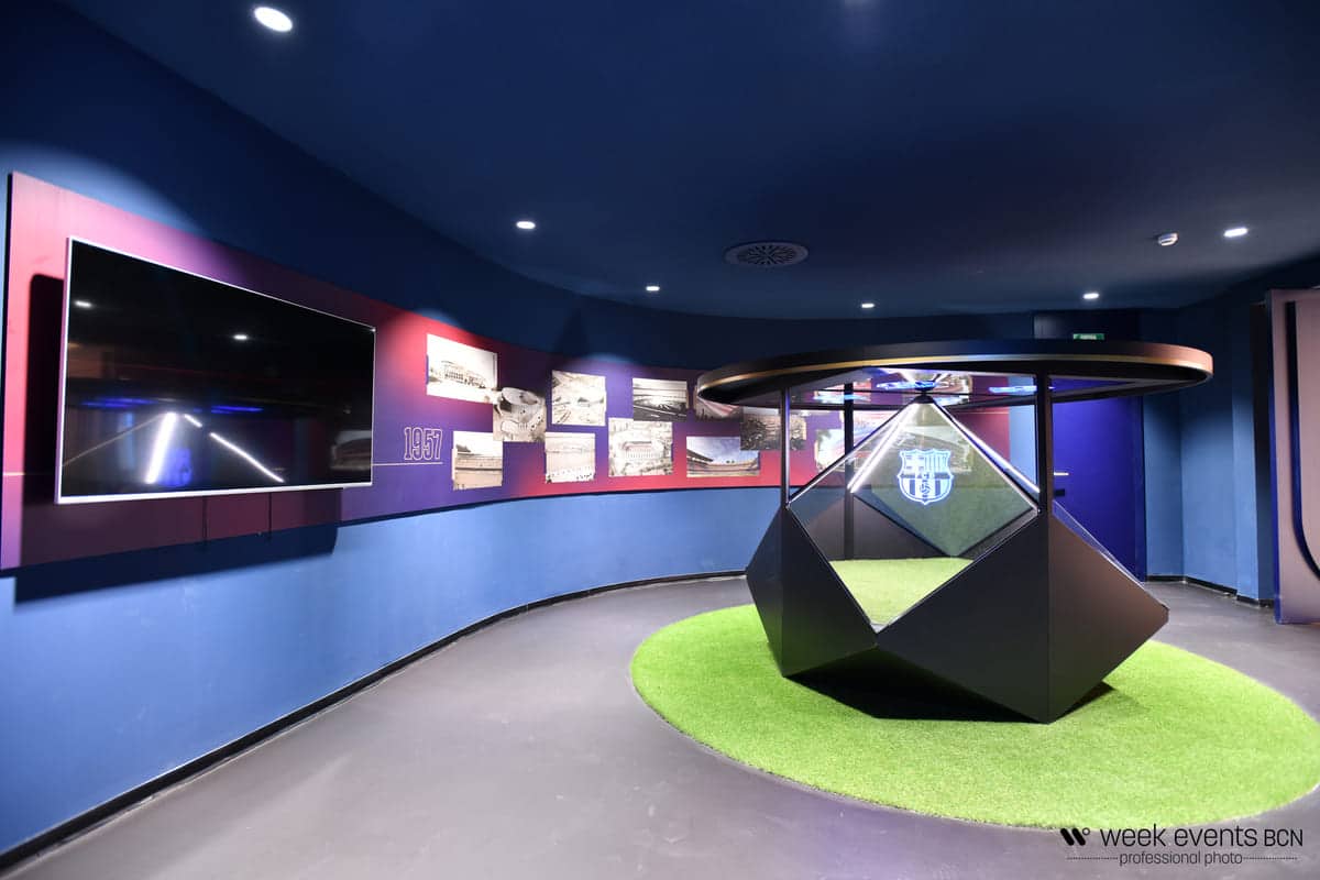 FC Barcelona Sales Center Lobby