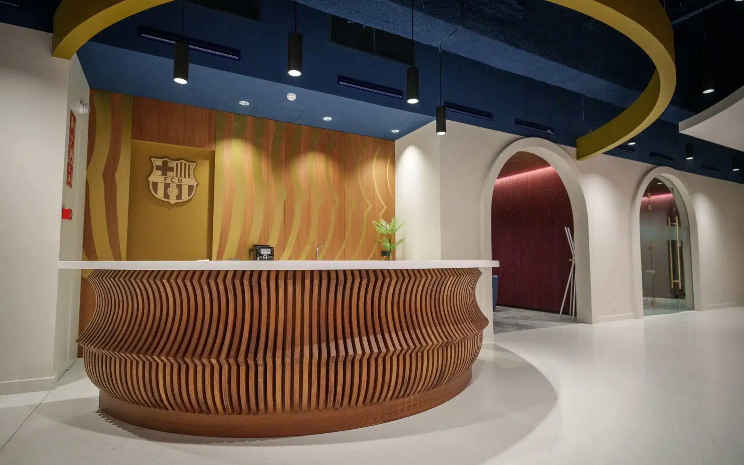 FC Barcelona Lobby Front Desk