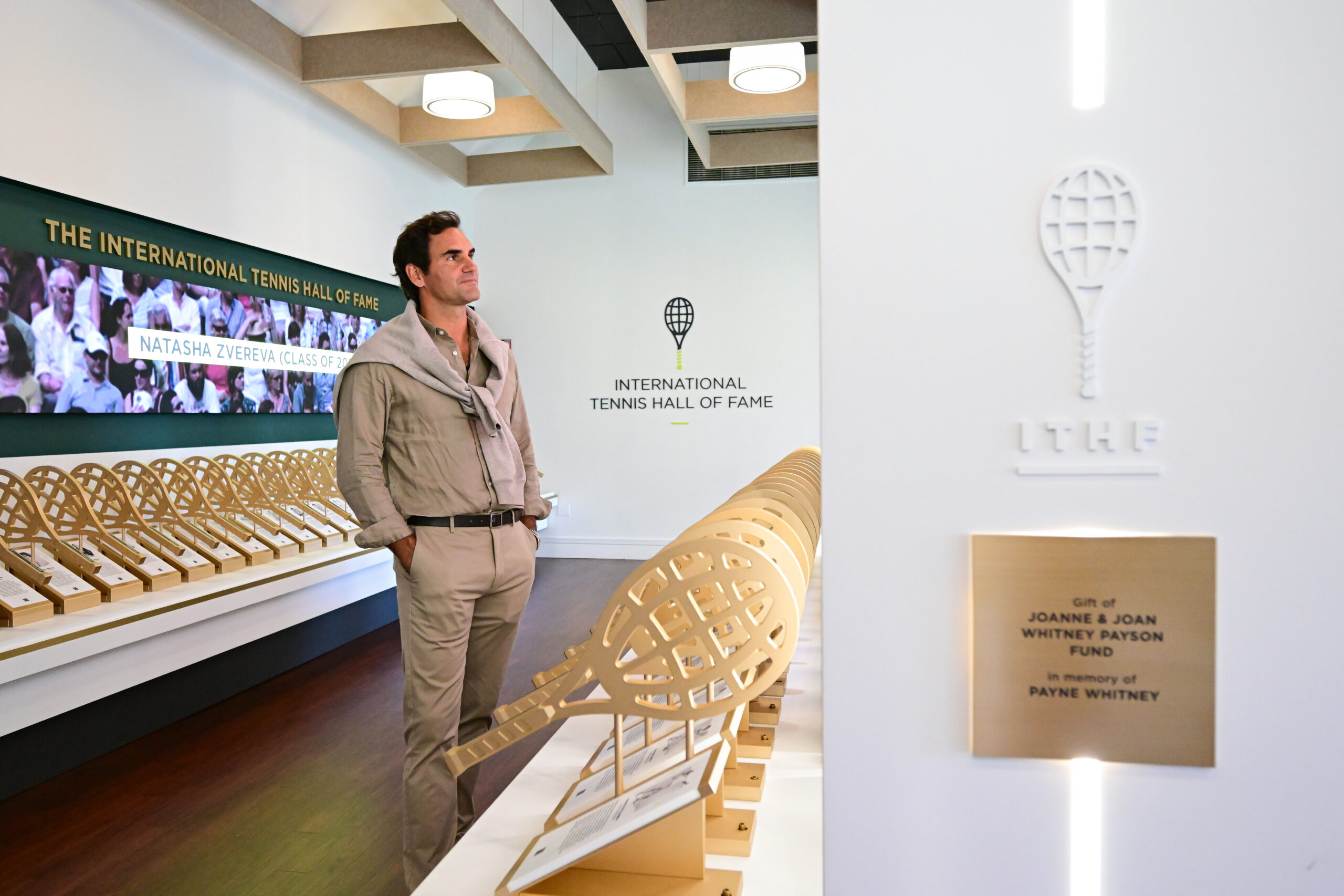 Hall of Famer Roger Federer