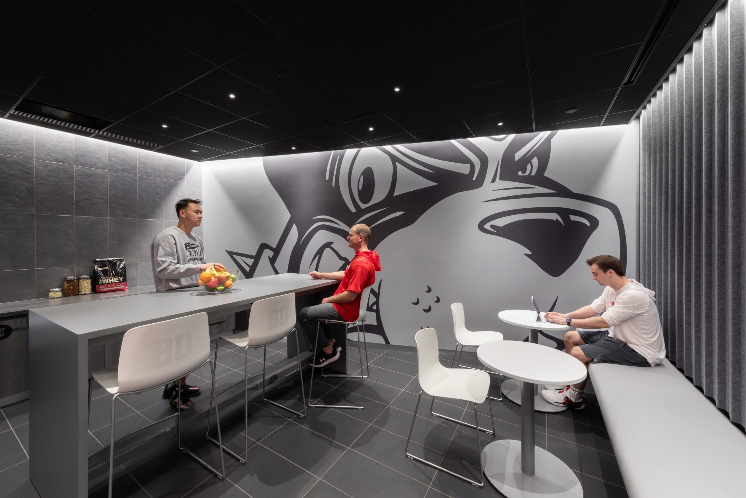 Boston University Men's Basketball Team Kitchen