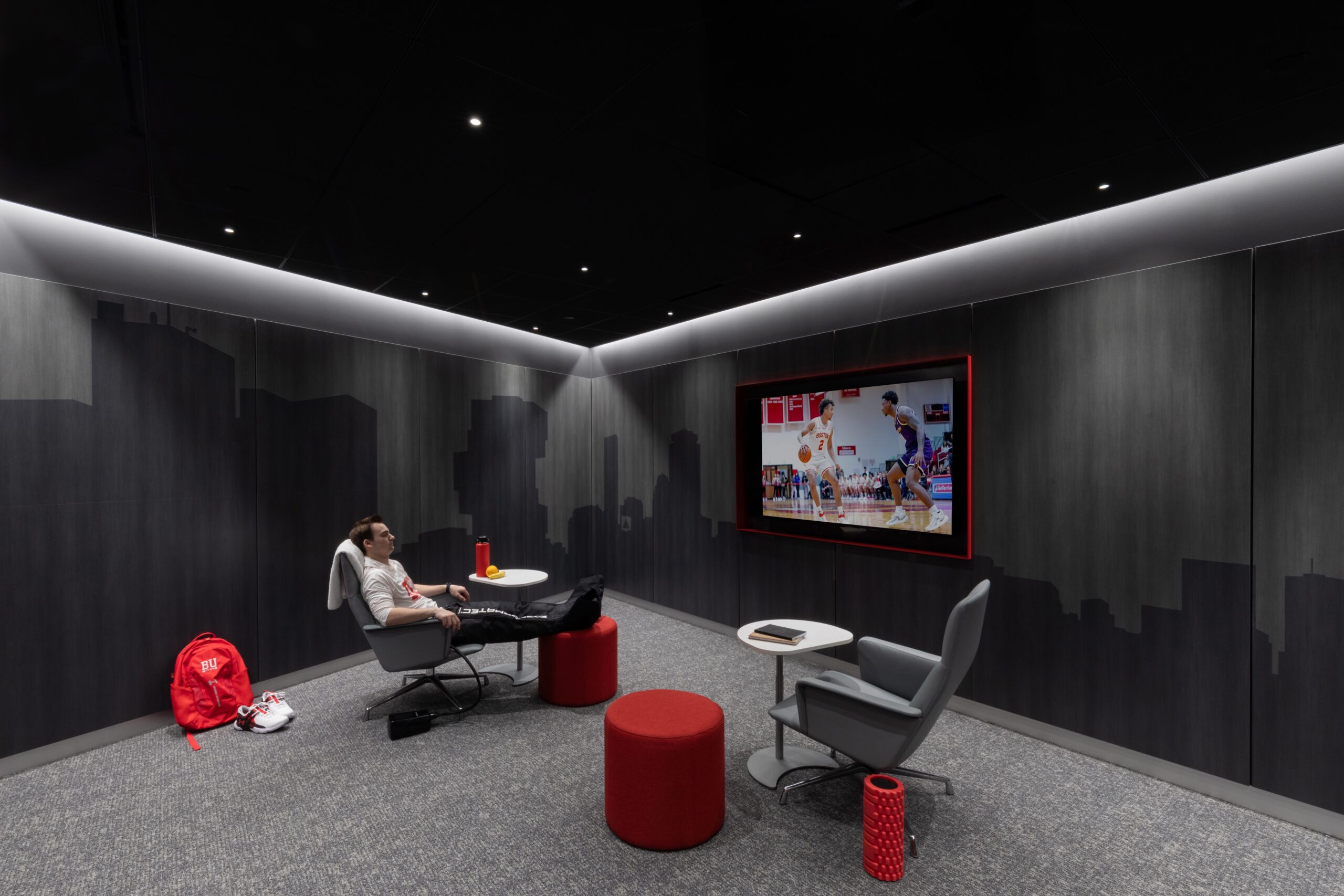 Boston University Men's Basketball Team Space