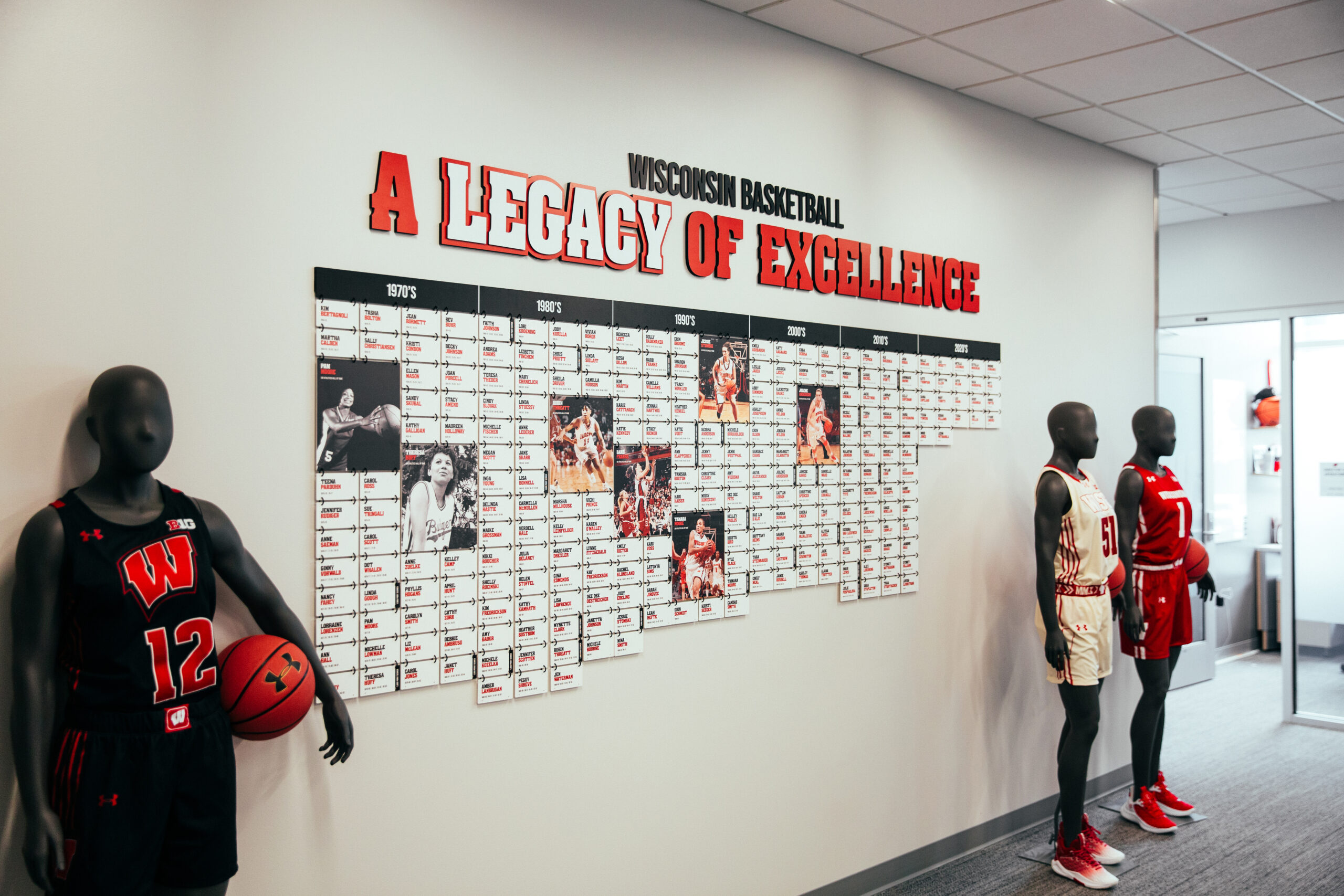 A Legacy of Excellence Display