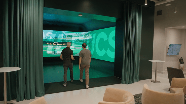 's Ballpark Experience Center - The Immersive Cube™-high