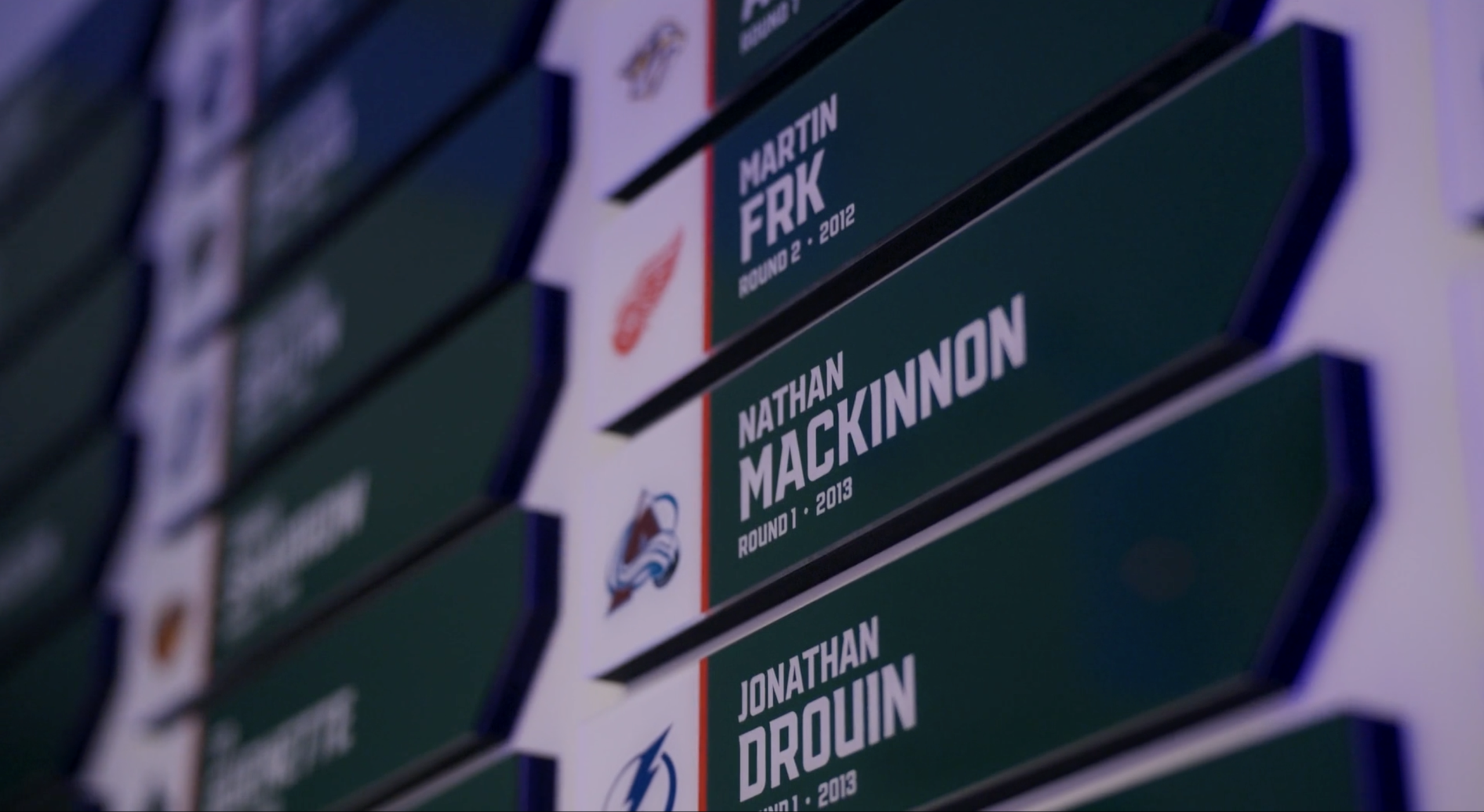 NHL Draft Picks Wall