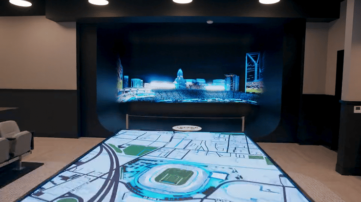 Advent x Tepper Sports & Entertainment Bank of America Stadium Experience Center-high